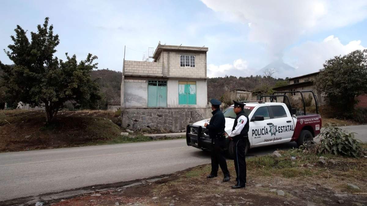 Agentes de la Policía Estatal de Puebla