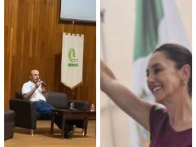 “Vamos a tener una presidenta científica, les guste o no": Sheinbaum presumió el apoyo de Neri Vela