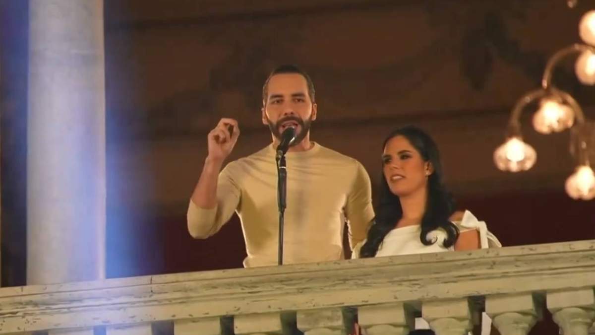 El presidente de El Salvador, Nayib Bukele