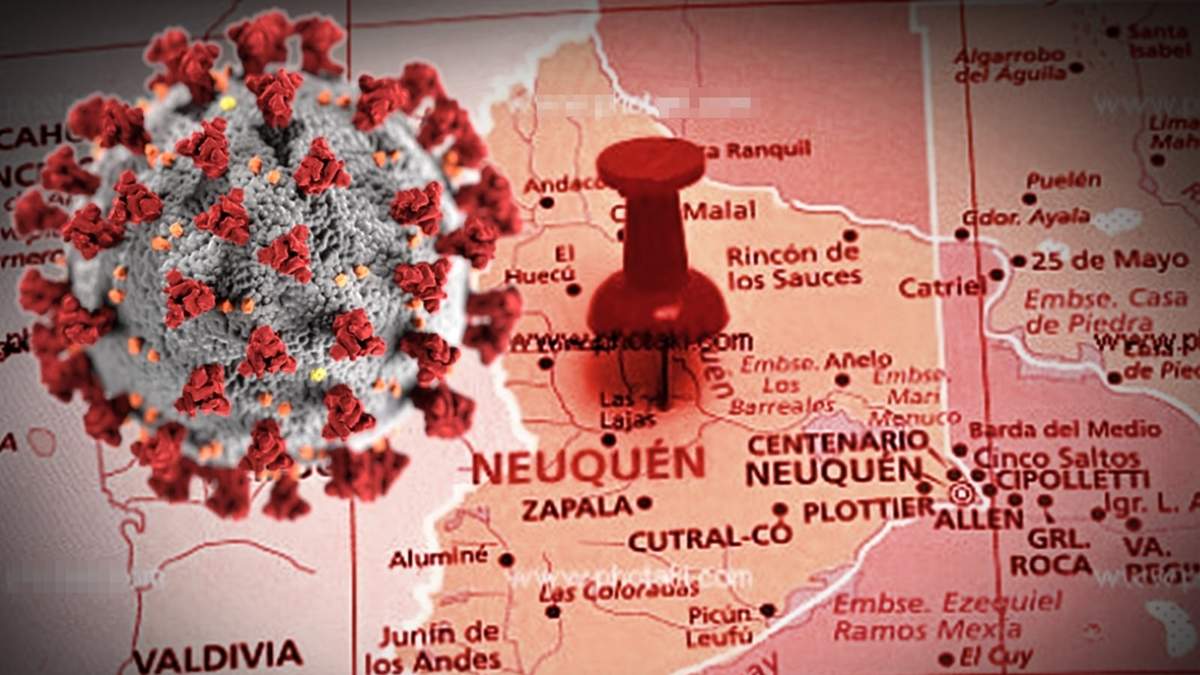 Coronavirus Neuquén.  Fuente: (Collage MN)