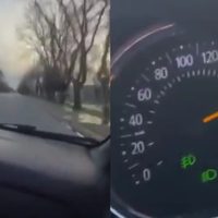 Dos mujeres se filmaron manejando a 180 km/h y lo compartieron en sus redes