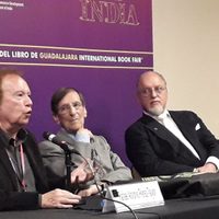 Máynez Champion presenta "Vivaldi y la Conquista" en la FIL Guadalajara