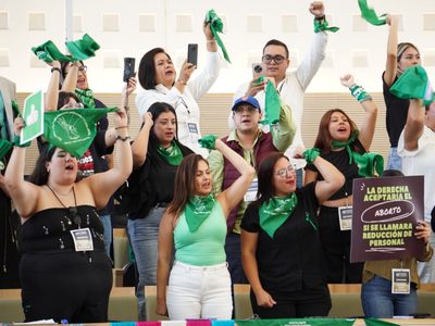 Gracias a diputada del Verde, el PAN bloquea la despenalización del aborto en Guanajuato (Video)