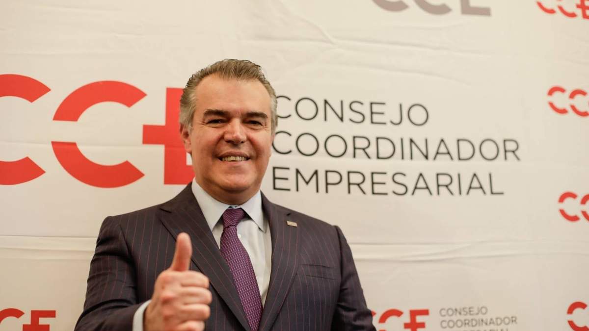 Francisco Cervantes Díaz, presidente del Consejo Coordinador Empresarial