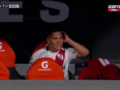 No le gustó nada: el fuerte reproche de Juanfer Quintero contra Marcelo Gallardo en el triunfo de River