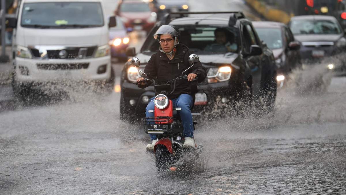 Lluvia en la CDMX