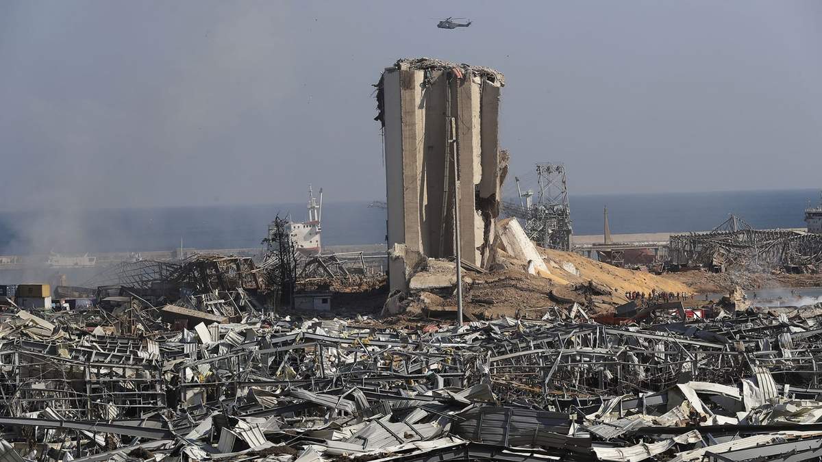 Explosión en Beirut. Fuente: (Twitter)