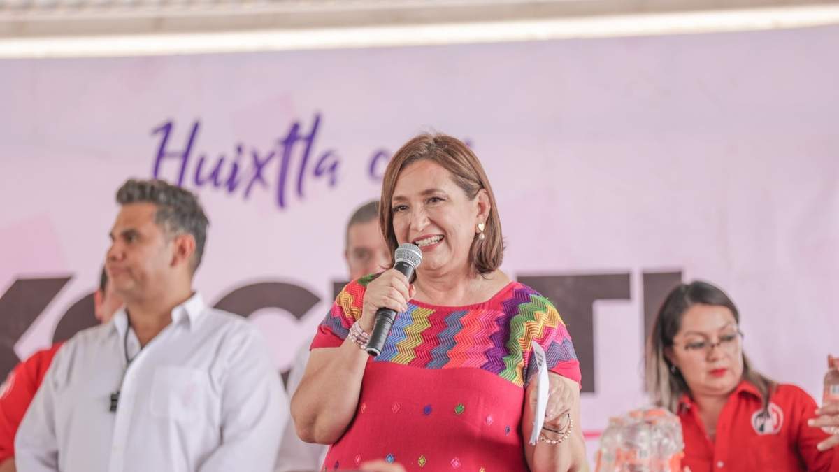 Xóchitl Gálvez, candidata del PRI-PAN-PRD a la Presidencia