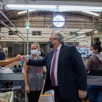 Alberto Fernández se presentará desde una emblemática fábrica que se recuperó de la crisis de 2019