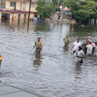 Tormenta causa inundación en Chetumal; trasladan a mil 500 personas a albergues (Video)