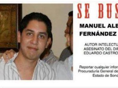 Detienen al autor intelectual del homicidio de diputado de Sonora; era su suplente