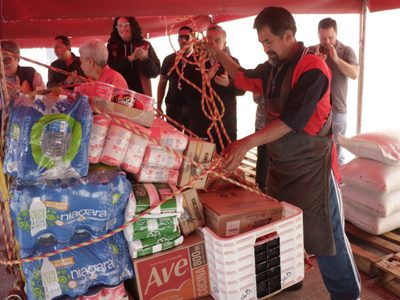 Central de Abastos de la CDMX manda 70 toneladas de víveres a Veracruz