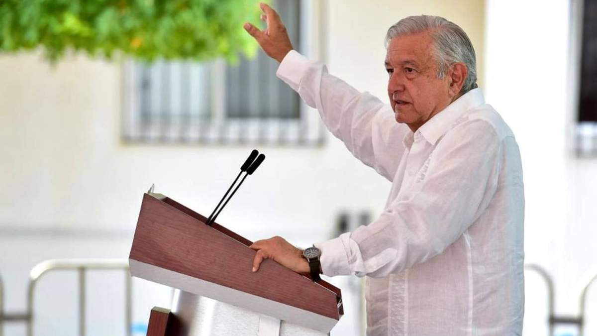 El presidente López Obrador