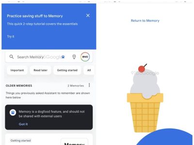 Google prepara la función 'Memoria' de su Asistente para guardar y encontrar cualquier contenido