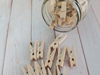 Con solo 4 broches de madera para tender la ropa: mirá este increíble truco para probar en casa y que es muy útil