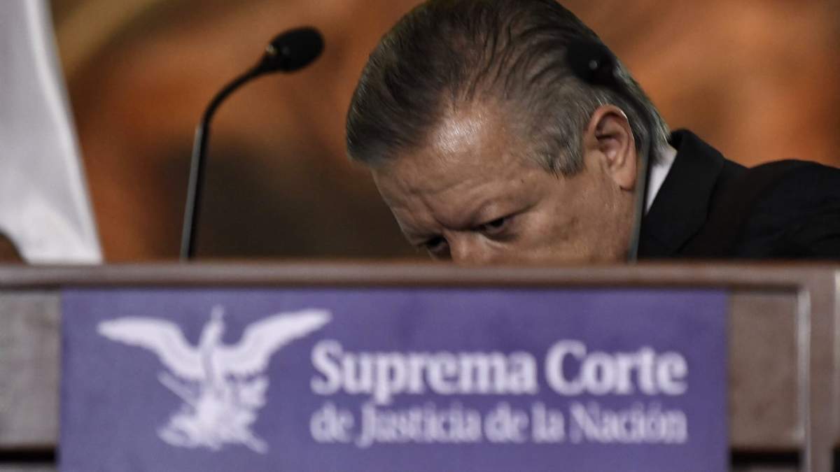 Arturo Zaldívar, ministro presidente de la Corte