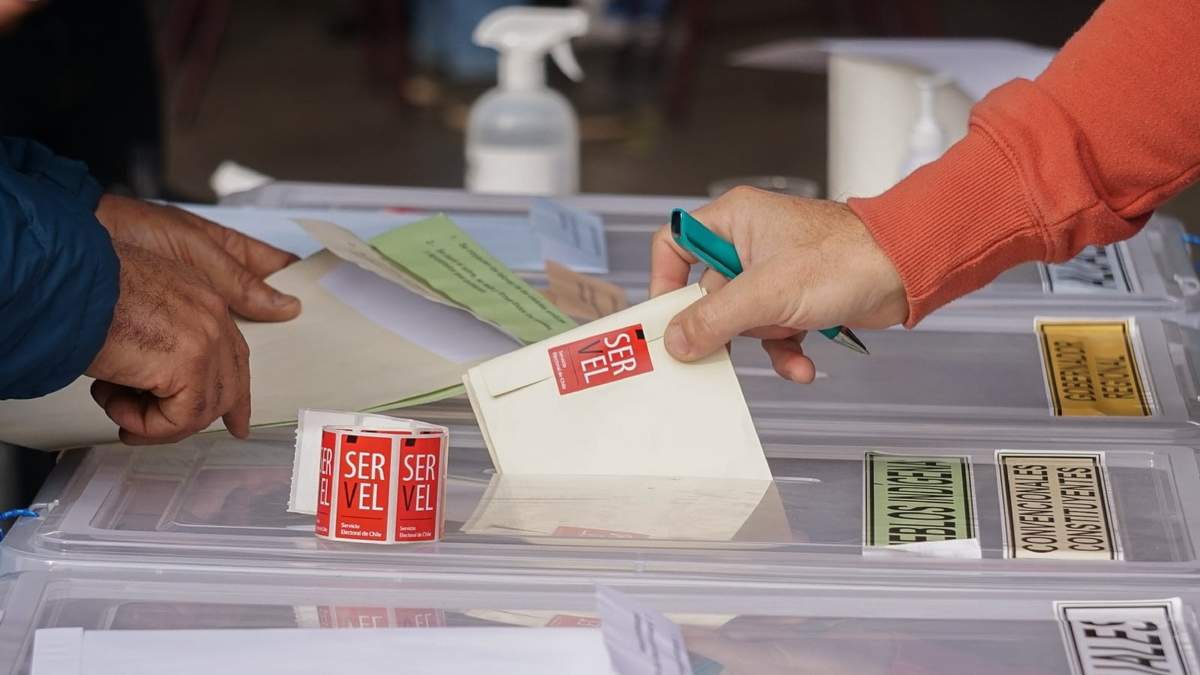 Proceso electoral en Chile. Fuente: (Twitter)