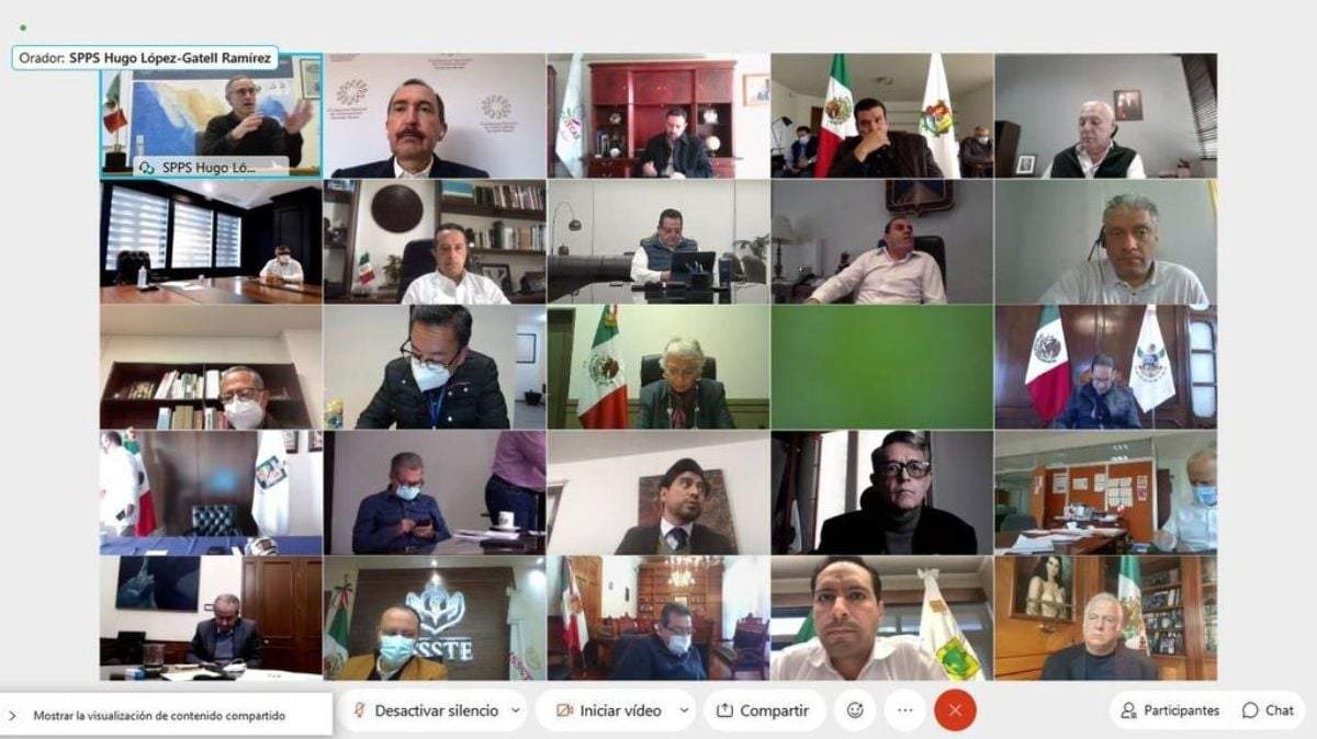 La reunión virtual de la Comisión Ejecutiva de Salud de la Conago