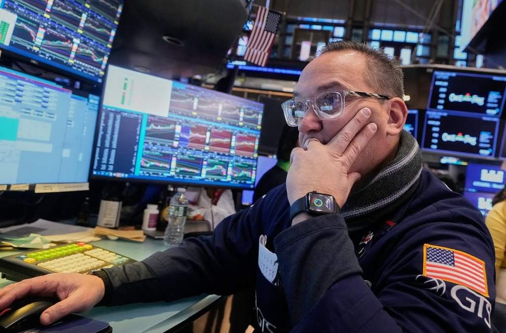 Un operador financiero en la sede de la Bolsa de Valores de Nueva York el 6 de febrero del 2026