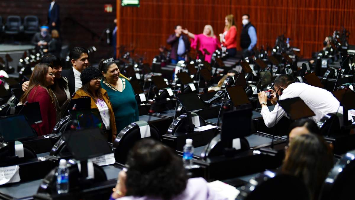 Sesión en la Cámara de Diputados