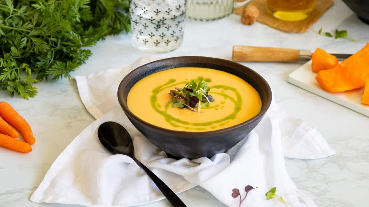 Crema de calabaza. Fuente: (Instagram)