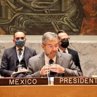 México asumió hoy la presidencia del Consejo de Seguridad de la ONU
