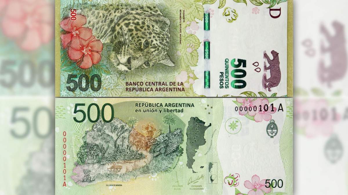 Billetes de $500. Fuente: (Twitter)