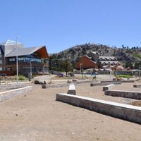La construcción del Paseo Costero en Caviahue ya cuenta con el 80% de avance