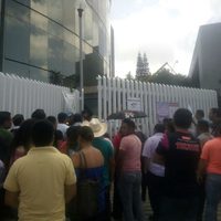 Ciudadanos en tránsito entre Monterrey y Xalapa protestan por falta de boletas en casillas especiales