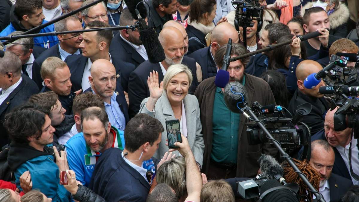 La ultraderechista Marine Le Pen