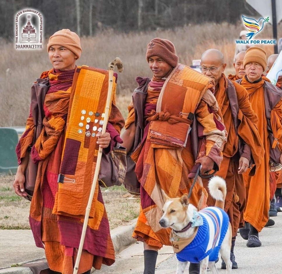 caminata por la paz