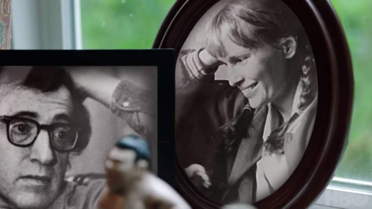Woody Allen y Mia Farrow