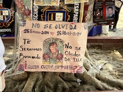 Hallan restos de una mujer; investigan si es Lorenza Cano, buscadora secuestrada hace un año