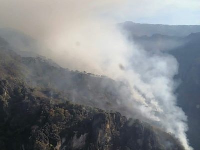 "El Pipiolo" fue detenido y acusado de provocar el incendio en Tepoztlán
