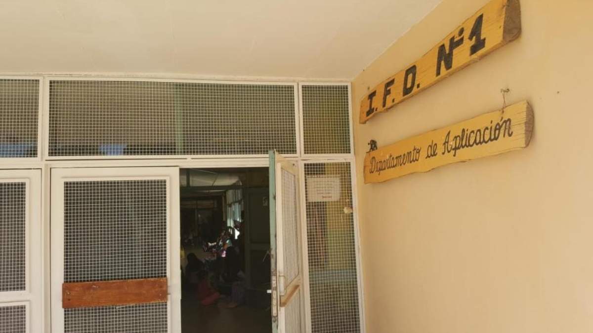 ISFD Nº1 de Cutral Co. Fuente: (Twitter)