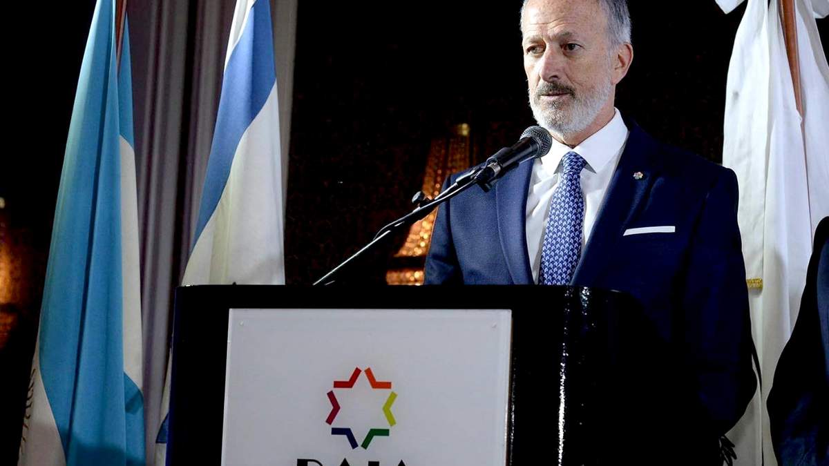Presidente de la DAIA, Jorge Knoblovits. Fuente: (Twitter)