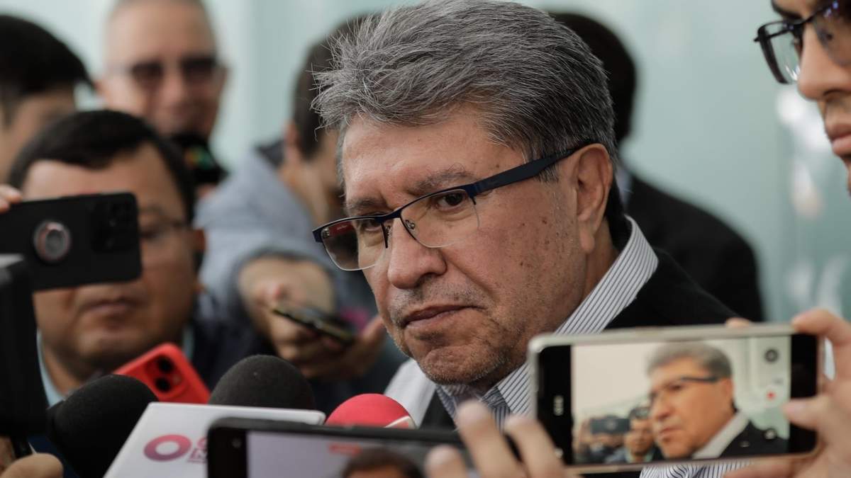 Ricardo Monreal en el Senado