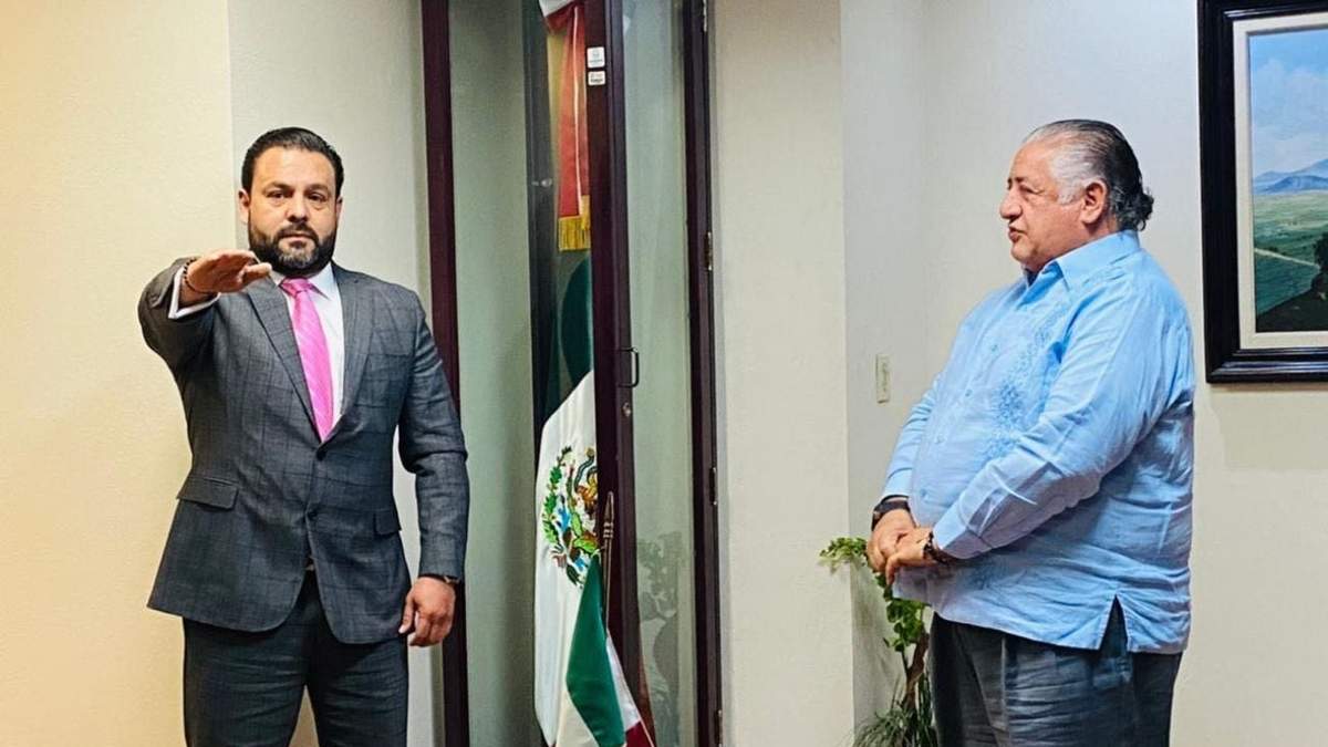 El nuevo Oficial Mayor del estado, Israel Clemente González