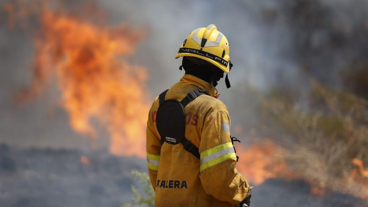 Las altas temperaturas propician incendios forestales en Córdoba. Fuente: (Twitter)