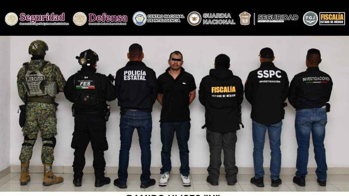 Detienen a Ramiro Ulises “N”, alias "Comandante Galindo", presunto líder del CJNG