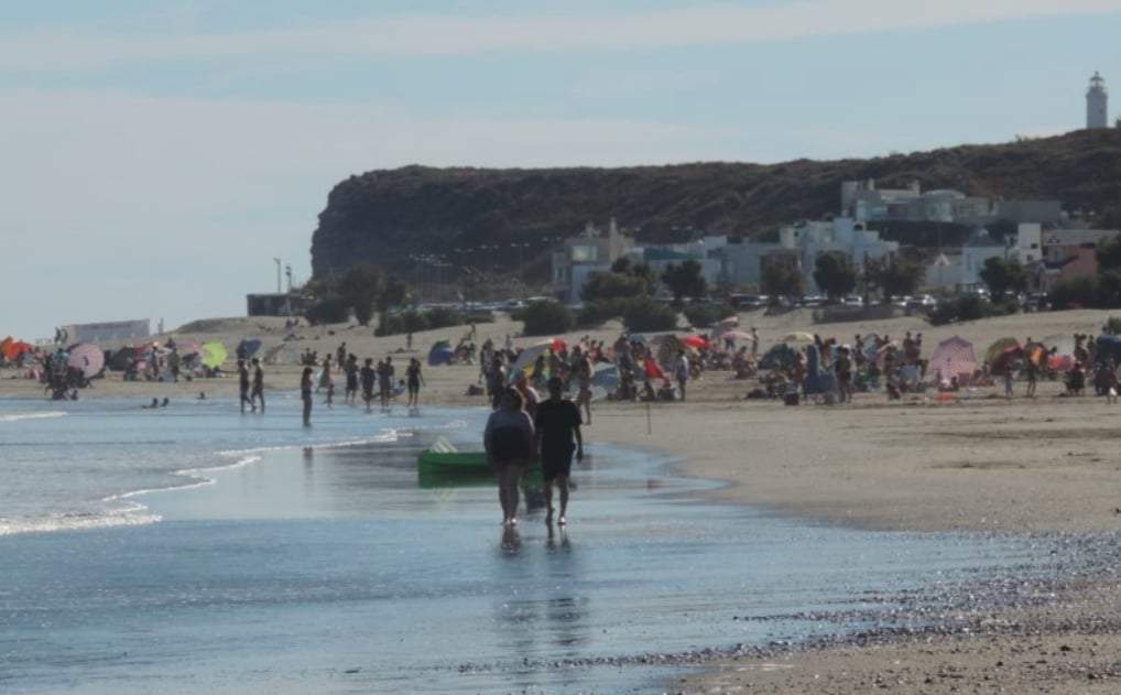Balneario El Cóndor. Fuente: (Twitter)