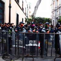 A solicitud del Senado, SSC moviliza a 350 agentes del Agrupamiento de Protección Civil
