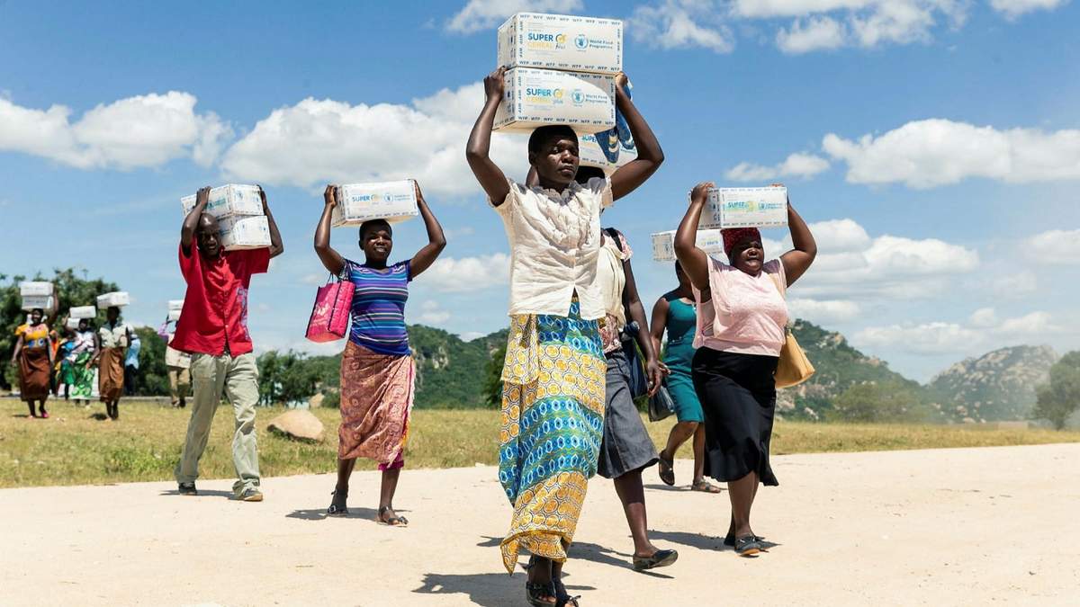 En 2019, el Programa Mundial de Alimentos llevó asistencia a 97 millones de personas. Fuente: (Twitter)