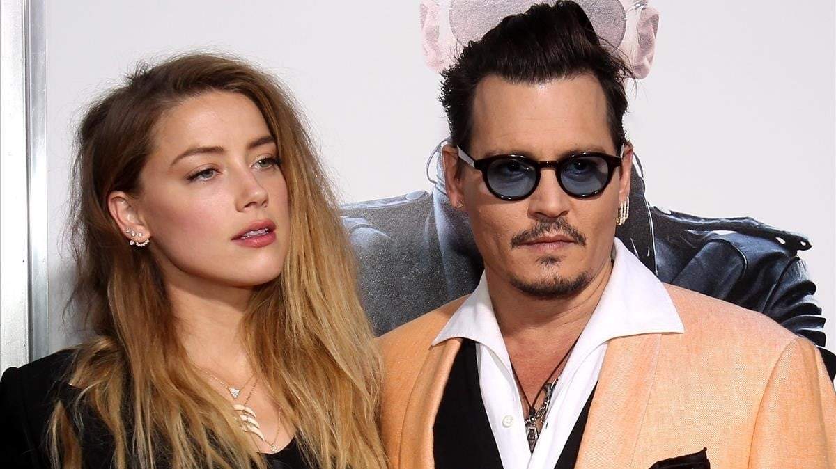 Amber Heard y Johnny Depp. Fuente: (Instagram)
