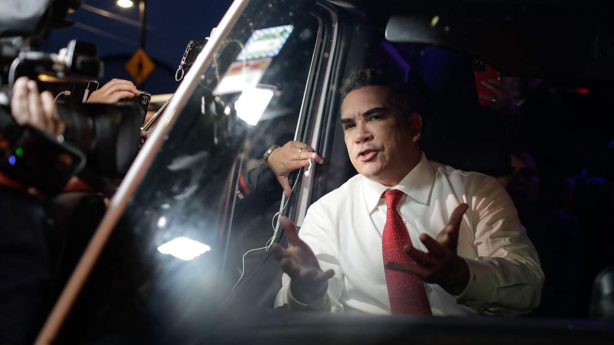 El senador Alejandro Moreno