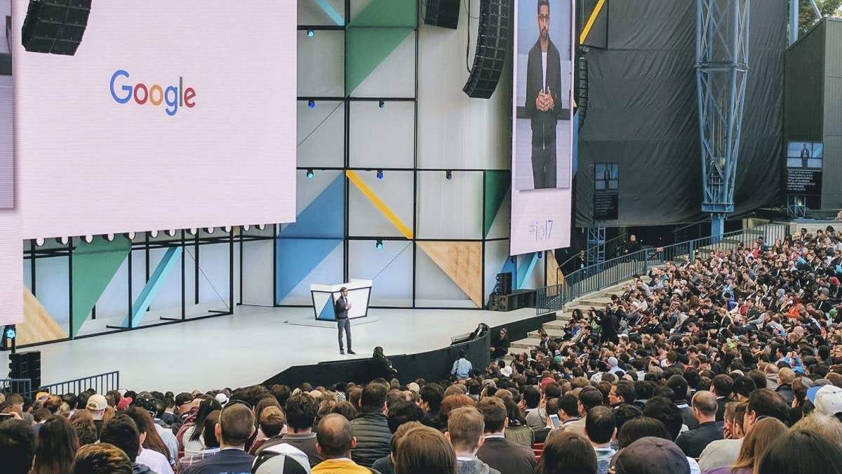 Sundar Pichai, CEO de la firma tecnológica, en una conferencia