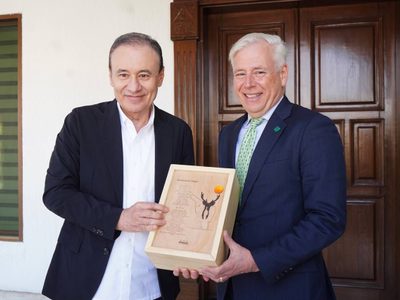 Más agua para Sonora: Gobernador Durazo impulsa proyectos hídricos en alianza con NADBank