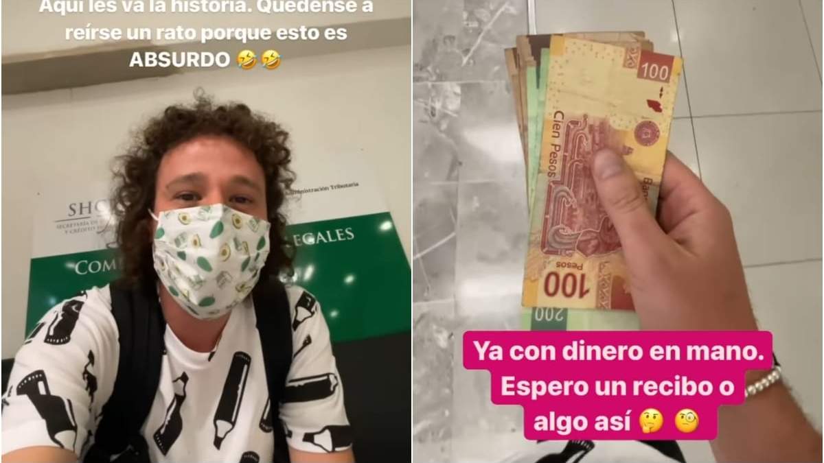 El influence tuvo que pagar casi 7 mil pesos de multa por utilizar su celular en el Aeropuerto Internacional de la Ciudad de México