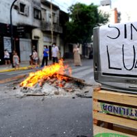 Continúan los cortes de luz: cuáles son las zonas afectadas