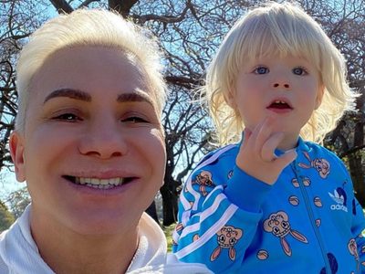 Hermoso de papá: Flavio Mendoza y las nuevas postales de Dionisio, que está cada día más bello